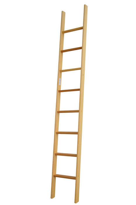 Træstige 8 trin - Silkeborg Stigefabrik